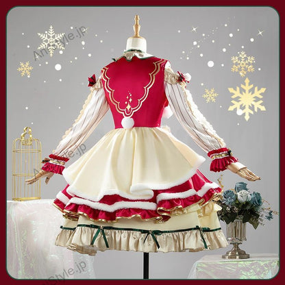ウマ娘プリティーダービー  [清らに星澄むスノーロリィタ] メジロブライト クリスマス衣装  コスプレ衣装