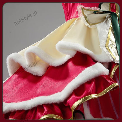 ウマ娘プリティーダービー  [清らに星澄むスノーロリィタ] メジロブライト クリスマス衣装  コスプレ衣装