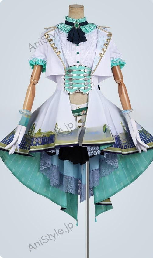 ウマ娘 プリティーダービー  エンド・オブ・スカイ メジロマックイーン コスプレ衣装 （耳、尻尾付き）