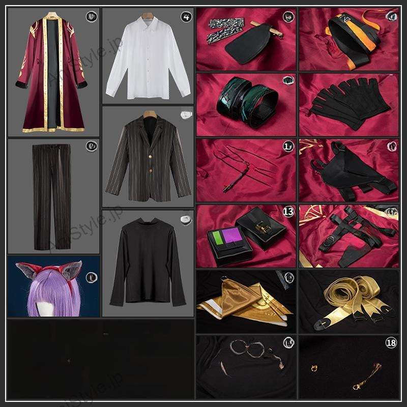 r*k様 アークナイツ ディミトリ コスプレ衣装 フルセット アークナイツ Demetri Certaldo ディミトリ コスプレ衣装 – AniStyle