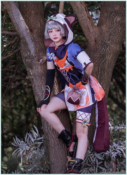 原神 稲妻城 早柚 コスプレ衣装