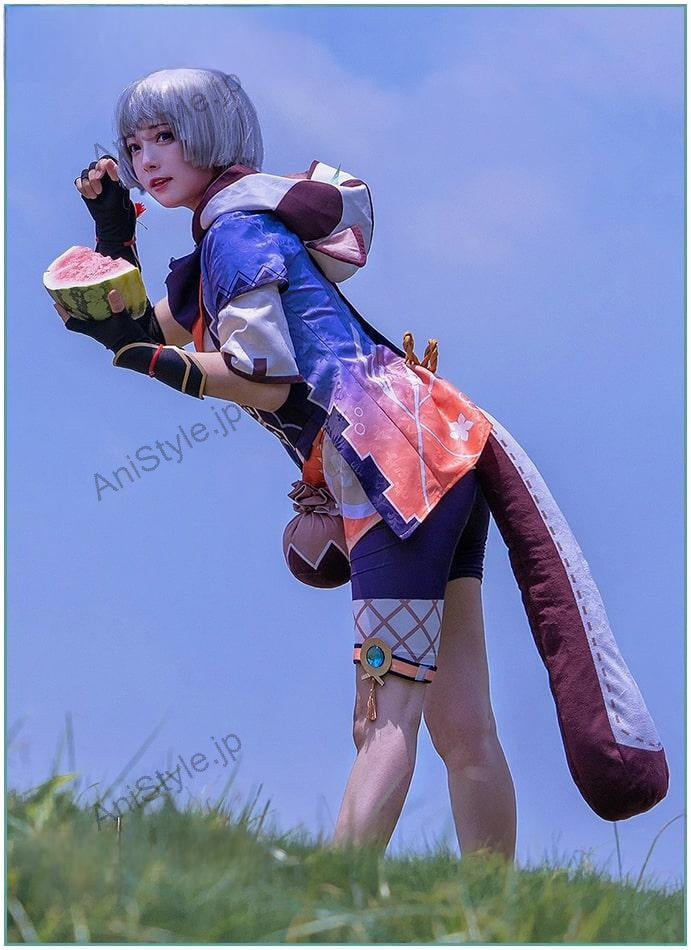 原神 稲妻城 早柚 コスプレ衣装