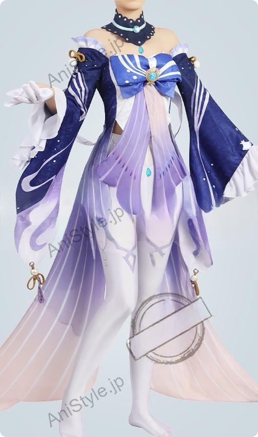 原神 稲妻城 珊瑚宮心海 コスプレ衣装