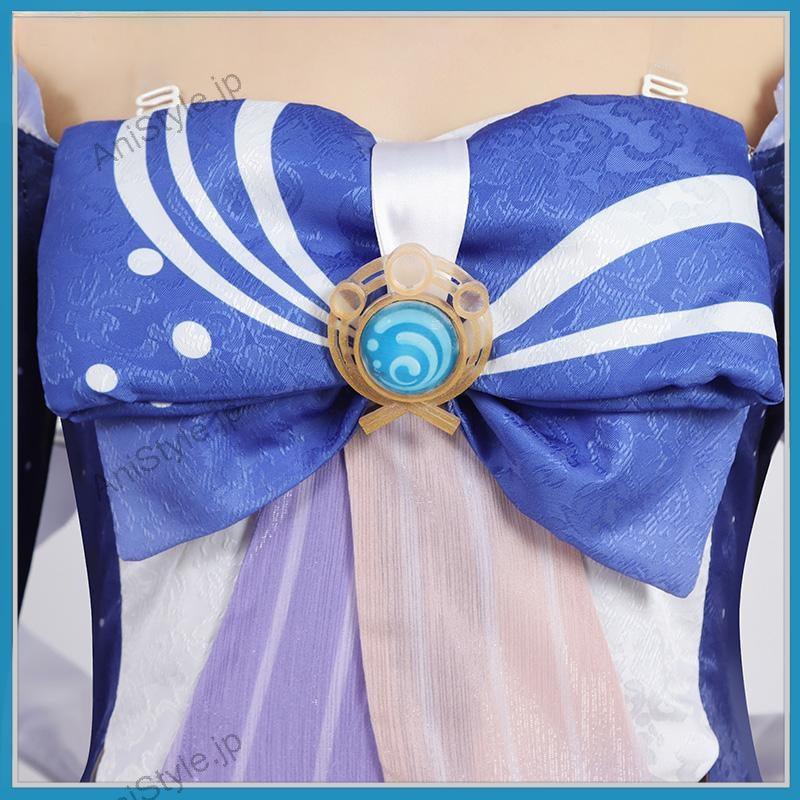 原神 稲妻城 珊瑚宮心海 コスプレ衣装
