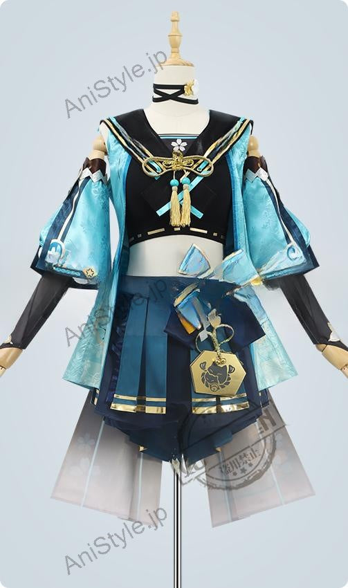 原神 稲妻城 綺良々 コスプレ衣装