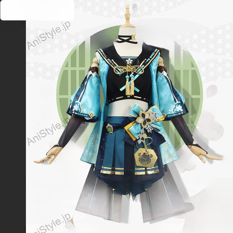 原神 稲妻城 綺良々 コスプレ衣装