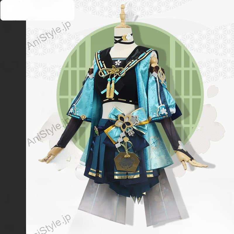 原神 稲妻城 綺良々 コスプレ衣装