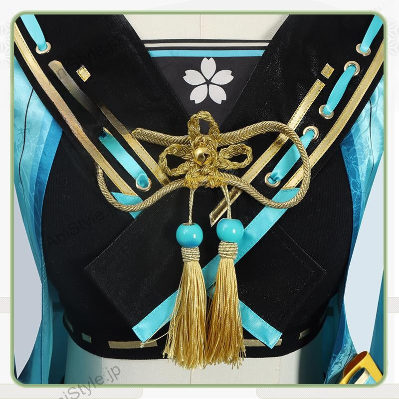 原神 稲妻城 綺良々 コスプレ衣装