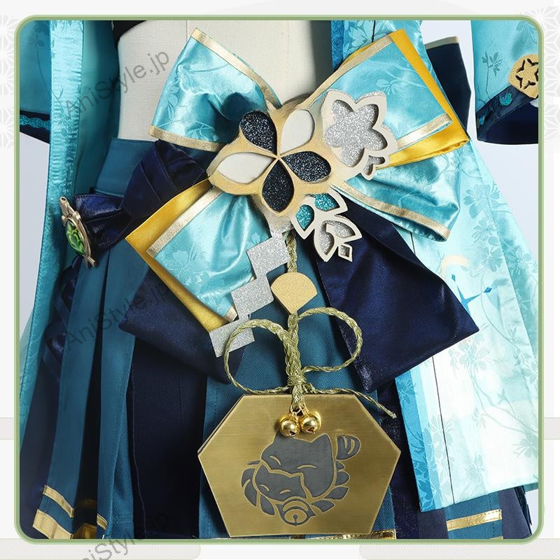 原神 稲妻城 綺良々 コスプレ衣装