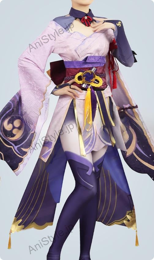 原神 稲妻城 雷電将軍 コスプレ衣装