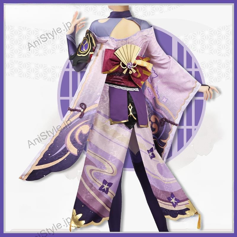 原神 稲妻城 雷電将軍 コスプレ衣装