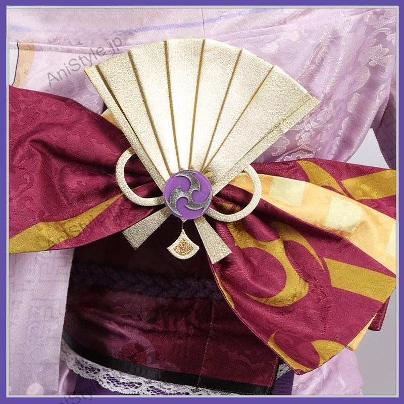原神 稲妻城 雷電将軍 コスプレ衣装