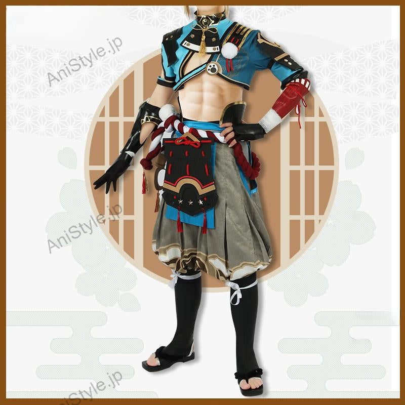 原神 稻妻城 ゴロー  コスプレ衣装