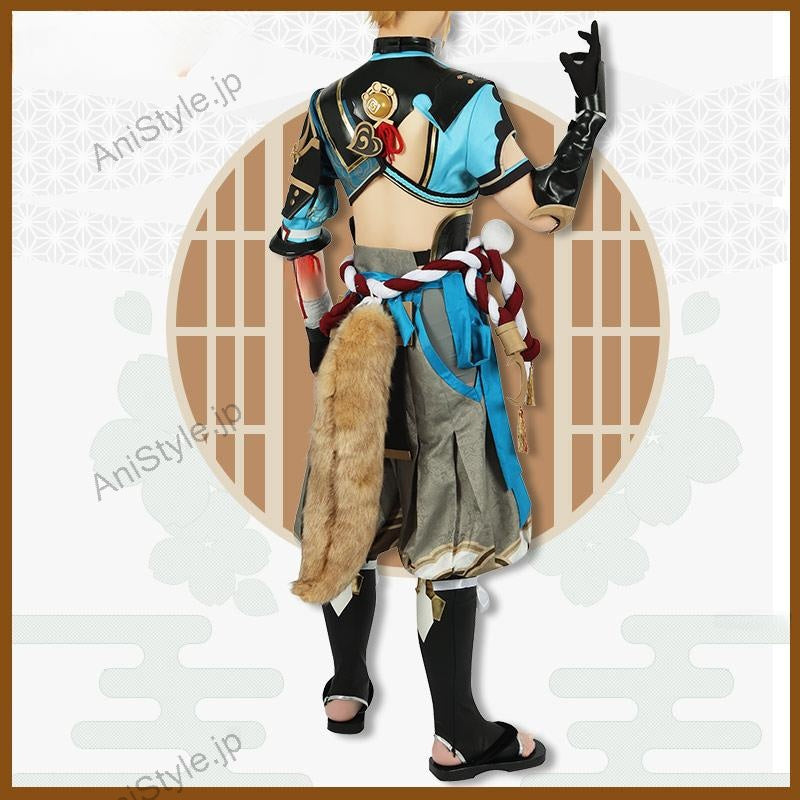 原神 稻妻城 ゴロー  コスプレ衣装