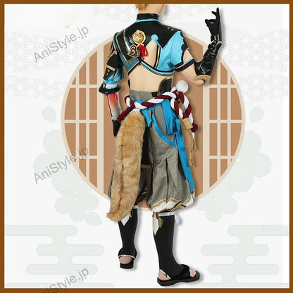 原神 稻妻城 ゴロー  コスプレ衣装