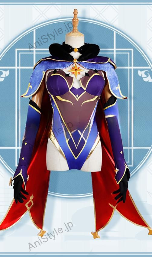 原神 モンド城 モナ コスプレ衣装 プリントver.