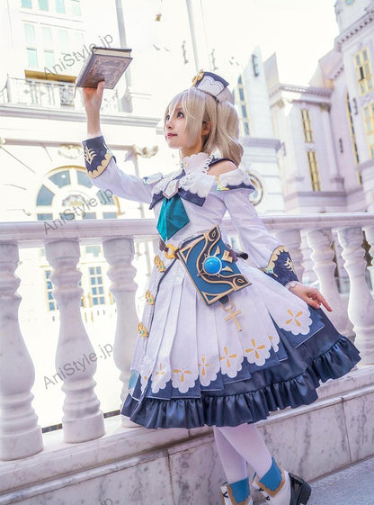原神 モンド城 バーバラ コスプレ衣装