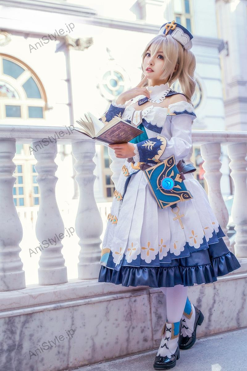 原神 モンド城 バーバラ コスプレ衣装