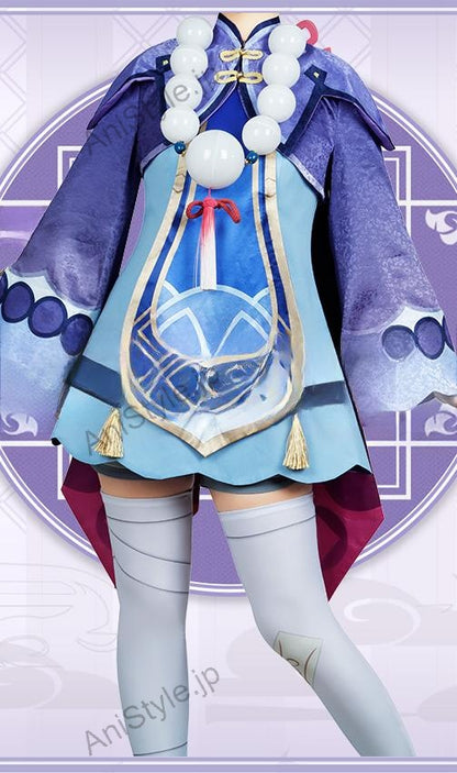 原神 璃月港 七七 コスプレ衣装
