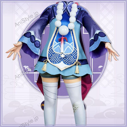 原神 璃月港 七七 コスプレ衣装