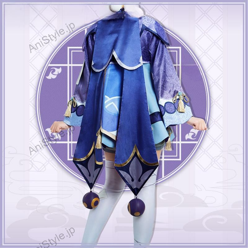 原神 璃月港 七七 コスプレ衣装