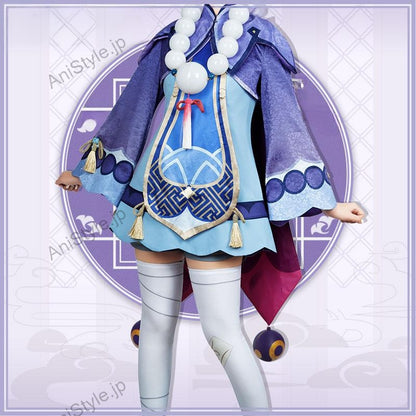原神 璃月港 七七 コスプレ衣装