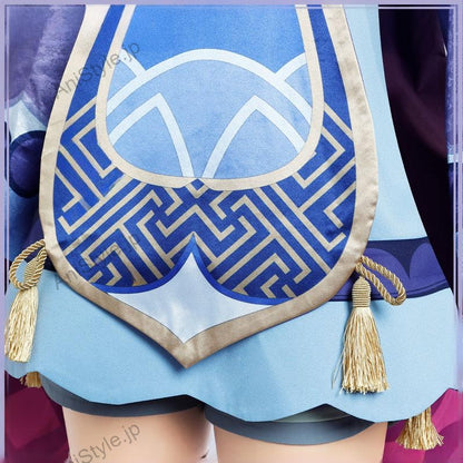 原神 璃月港 七七 コスプレ衣装