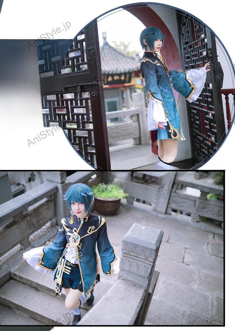 原神 璃月港 行秋 コスプレ衣装