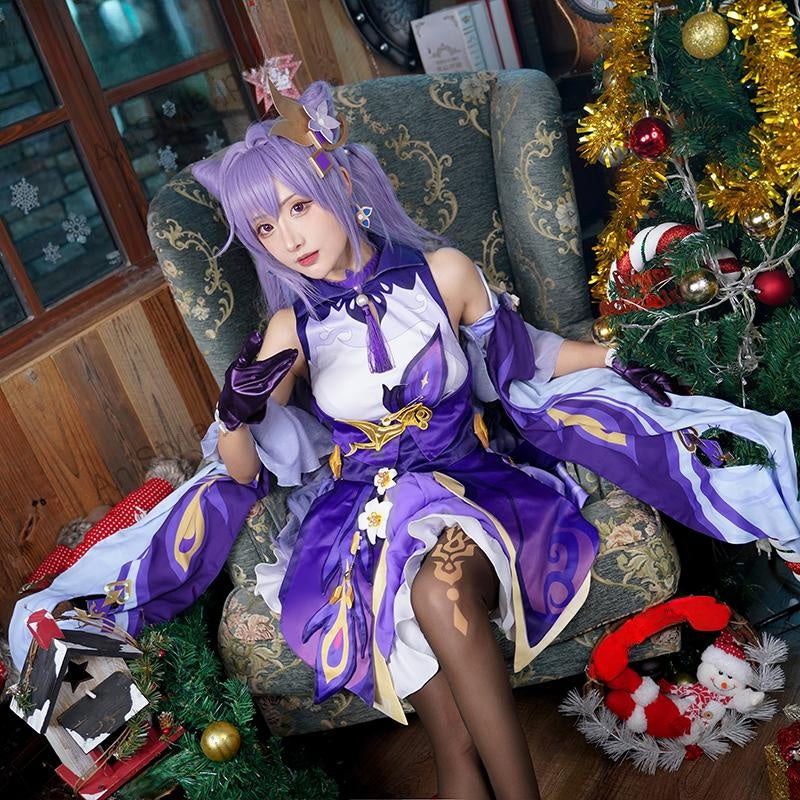 原神 璃月港 刻晴 コスプレ衣装