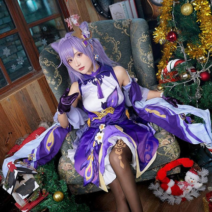 原神 璃月港 刻晴 コスプレ衣装