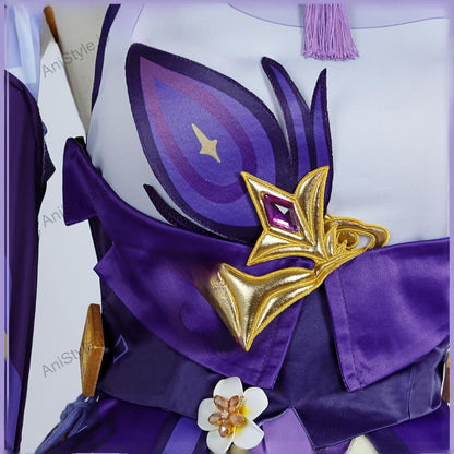 原神 璃月港 刻晴 コスプレ衣装