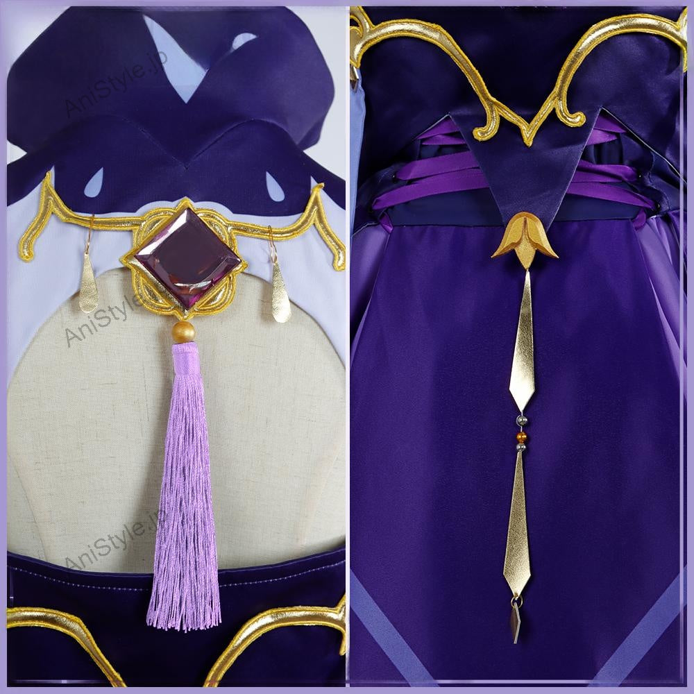 原神 璃月港 刻晴 コスプレ衣装