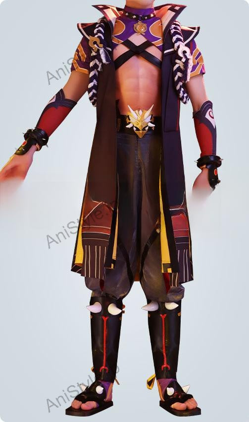 原神　荒瀧一斗　コスプレ衣装