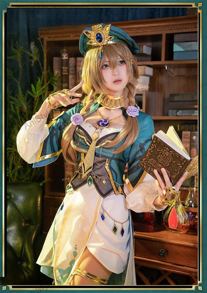 原神 リサ 葉に隠れし芳名  コスプレ衣装