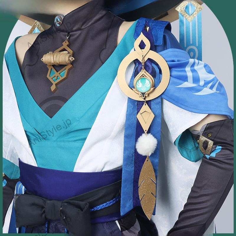 原神 散兵 放浪者 スカラマシュ コスプレ衣装（帽子なし)