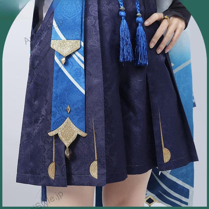 原神 散兵 放浪者 スカラマシュ コスプレ衣装（帽子なし)