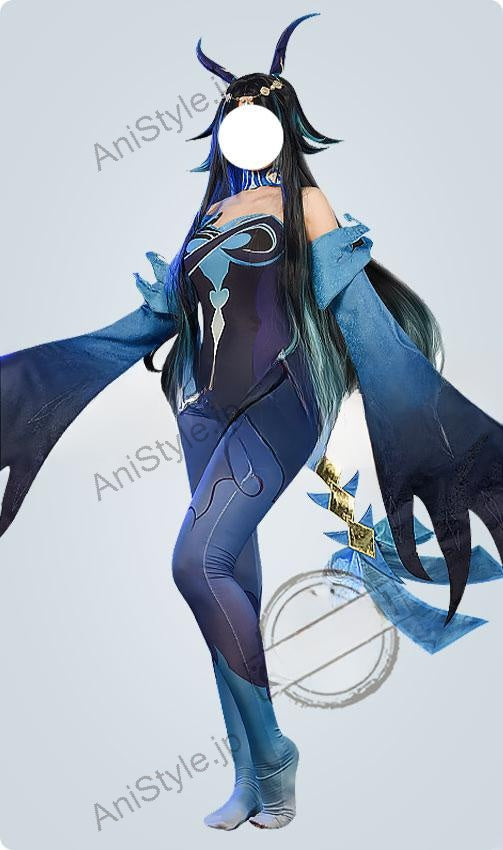 原神 水夜叉 螺巻大将 伐难 コスプレ衣装
