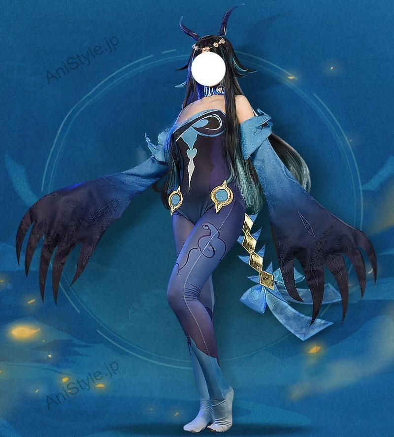 原神 水夜叉 螺巻大将 伐难 コスプレ衣装