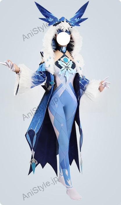 原神 氷蛍術師 コスプレ衣装