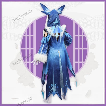 原神 氷蛍術師 コスプレ衣装
