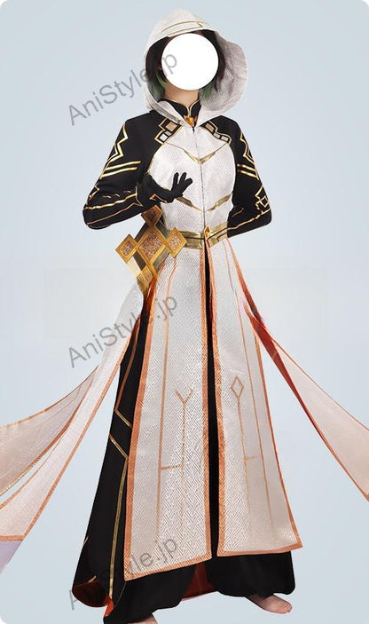 原神 璃月港 岩王帝君 鍾離 モラクス神装 コスプレ衣装