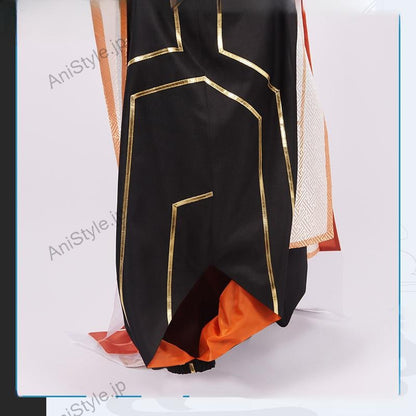 原神 璃月港 岩王帝君 鍾離 モラクス神装 コスプレ衣装