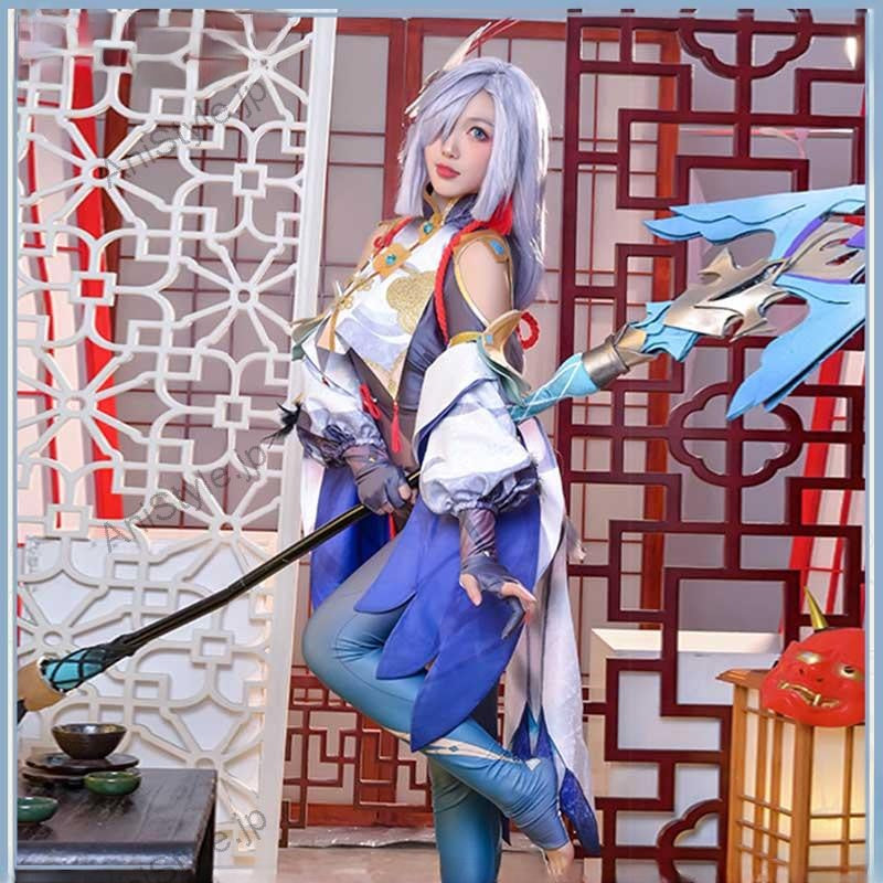原神 璃月港 申鶴 コスプレ衣装