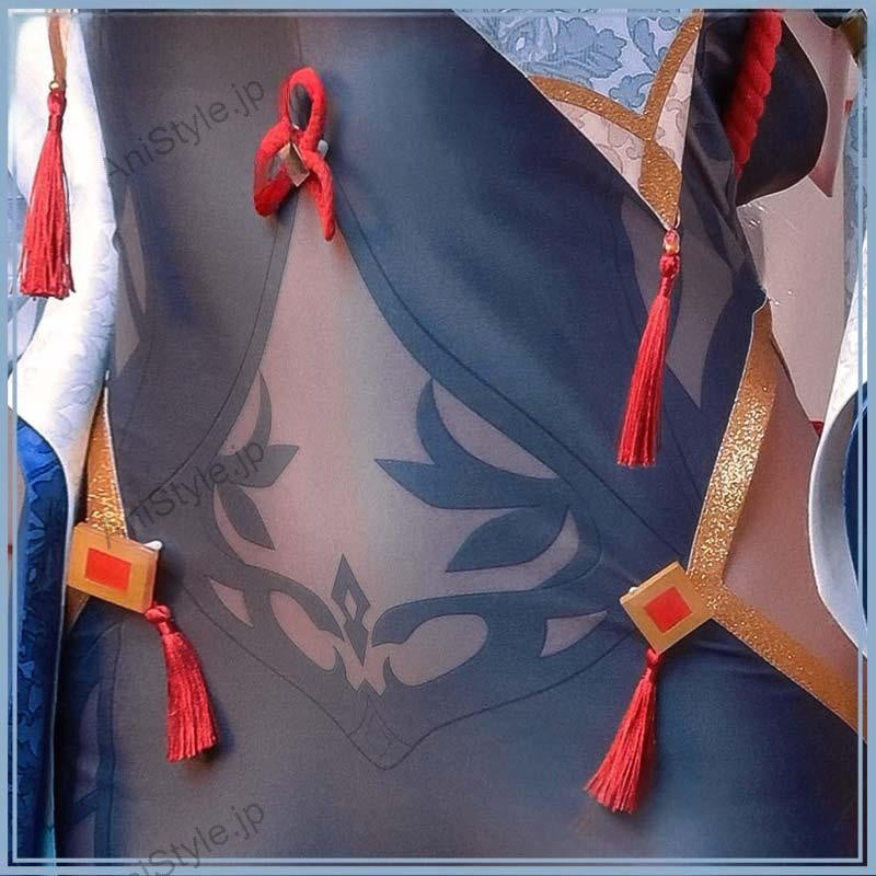 原神 璃月港 申鶴 コスプレ衣装