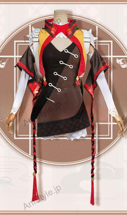 原神 璃月港 辛焱 コスプレ衣装
