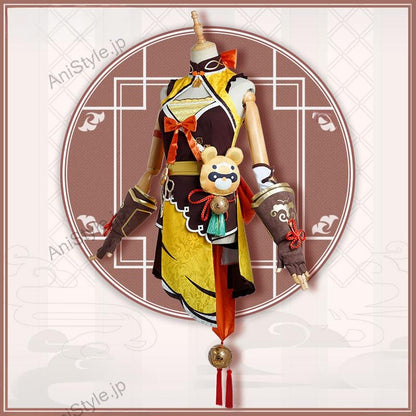 原神 璃月港 香菱 コスプレ衣装