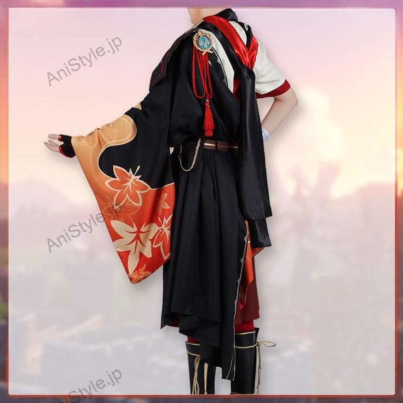原神 稲妻城  楓原万葉（カエデハラカズハ） コスプレ衣装