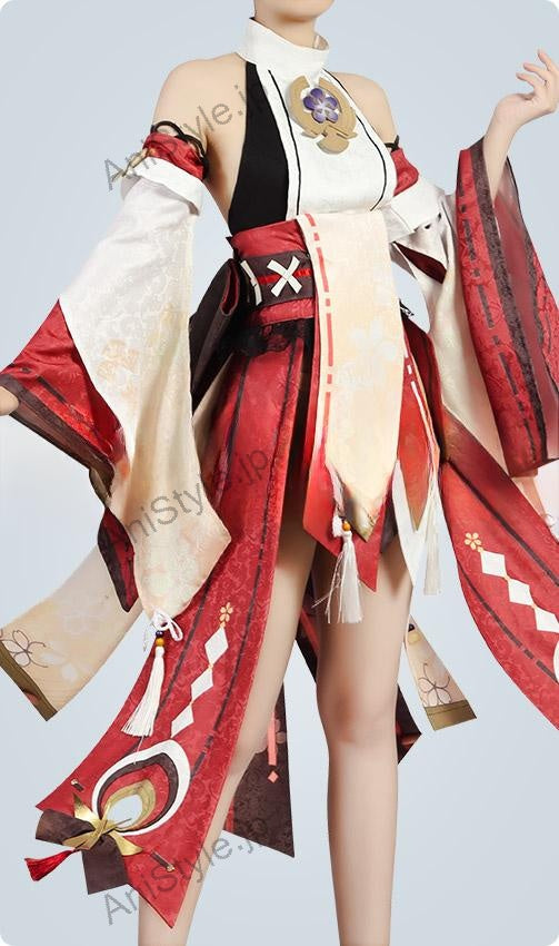 原神 稲妻城 八重神子 コスプレ衣装