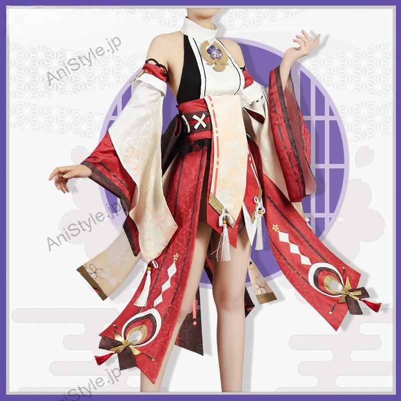 原神 稲妻城 八重神子 コスプレ衣装