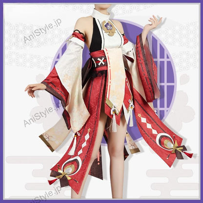 原神 稲妻城 八重神子 コスプレ衣装